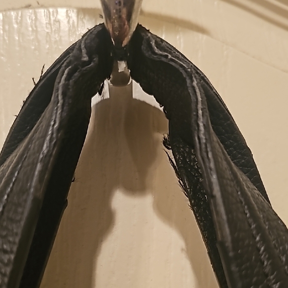 Black Leather Men's Bag - Picture 7 of 11